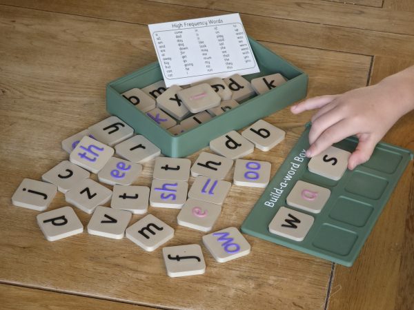 Build-a-word Box - Phonics Learning Aid
