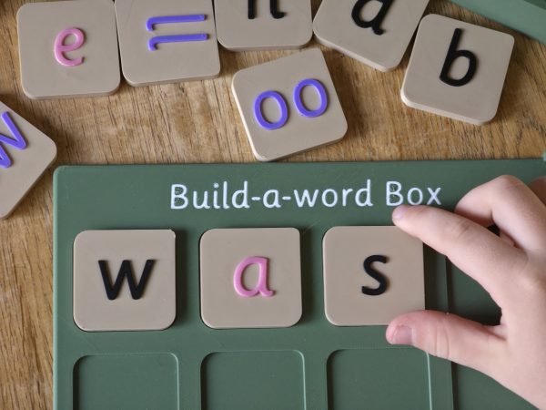 Build-a-word Box - Phonics Learning Aid